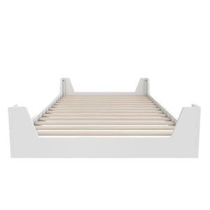 Max & Finn Maverick Kids Montessori Flip Bed - White - Twin