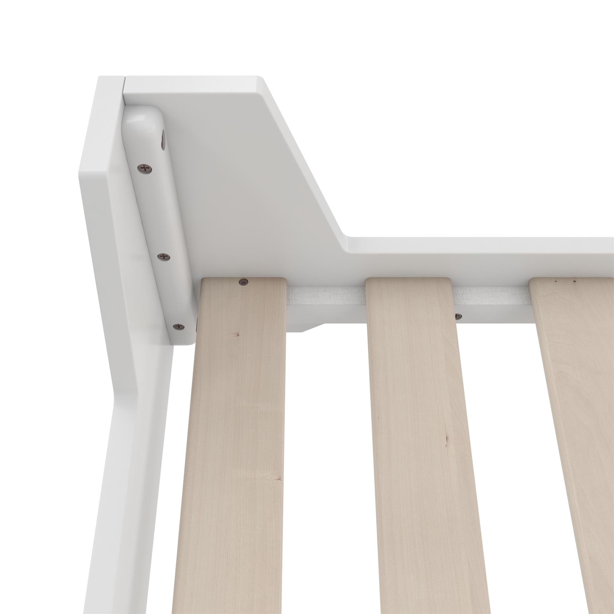 Max & Finn Maverick Kids Montessori Flip Bed - White - Twin