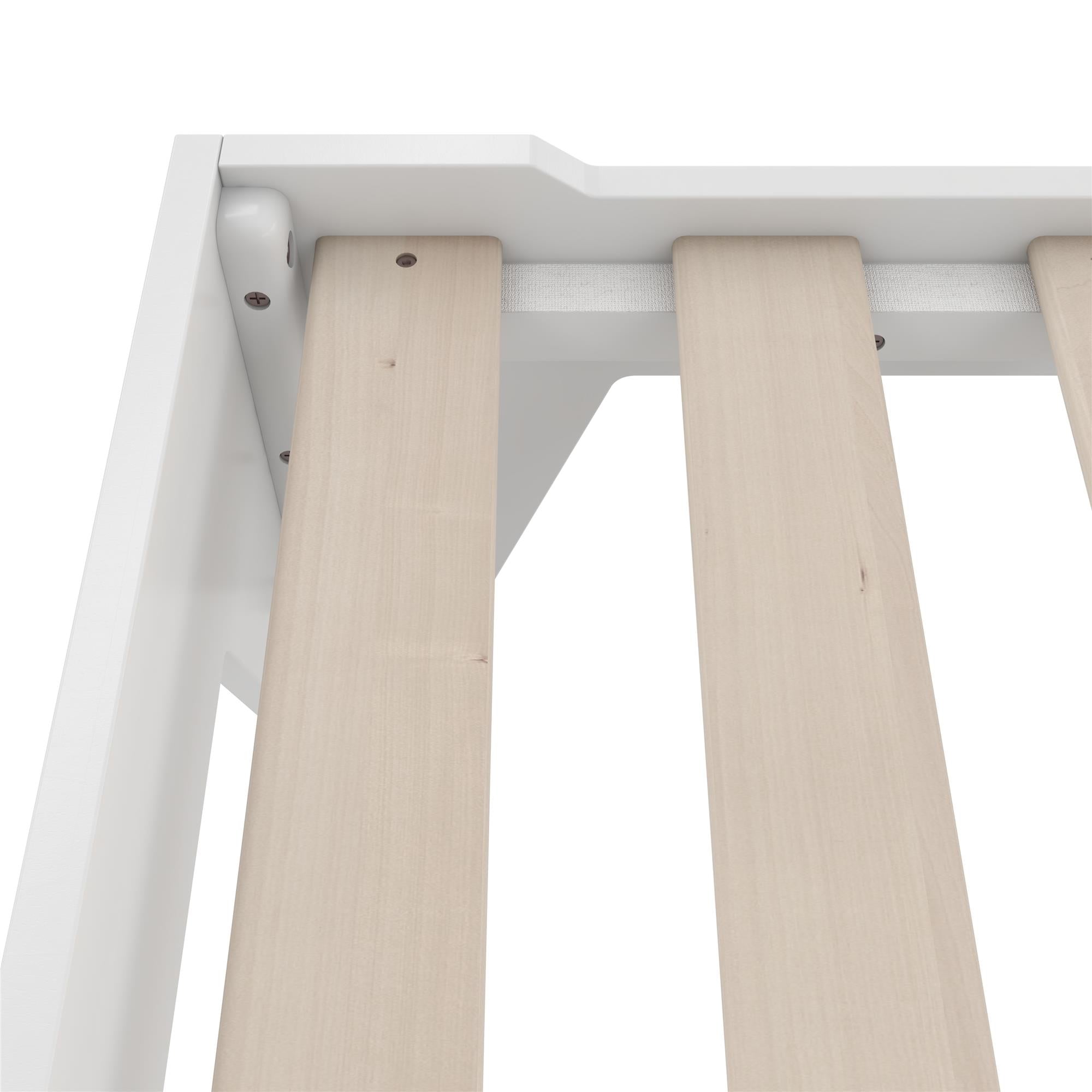Max & Finn Maverick Kids Montessori Flip Bed - White - Twin