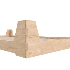 Max & Finn Maverick Kids Montessori Flip Bed - Natural - Twin