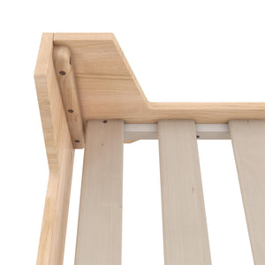 Max & Finn Maverick Kids Montessori Flip Bed - Natural - Twin