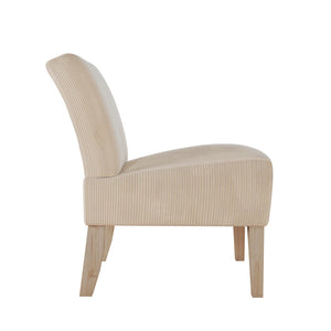 DHP Hazen Accent Chair - Ivory - 1-Seater
