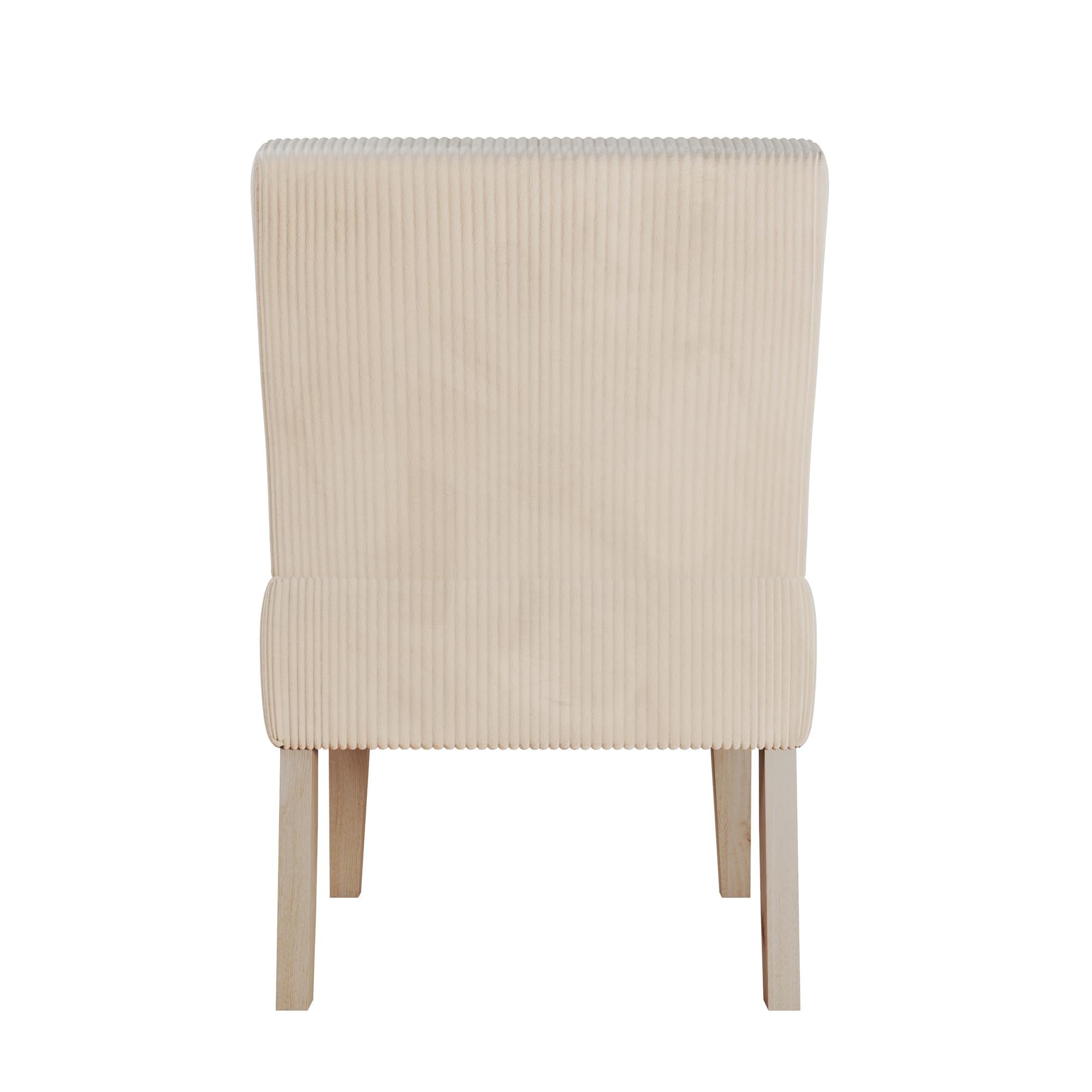 DHP Hazen Accent Chair - Ivory - 1-Seater