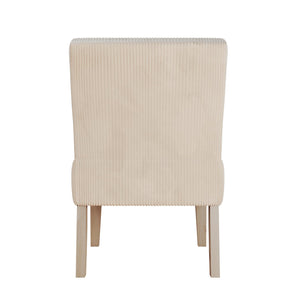 DHP Hazen Accent Chair - Ivory - 1-Seater