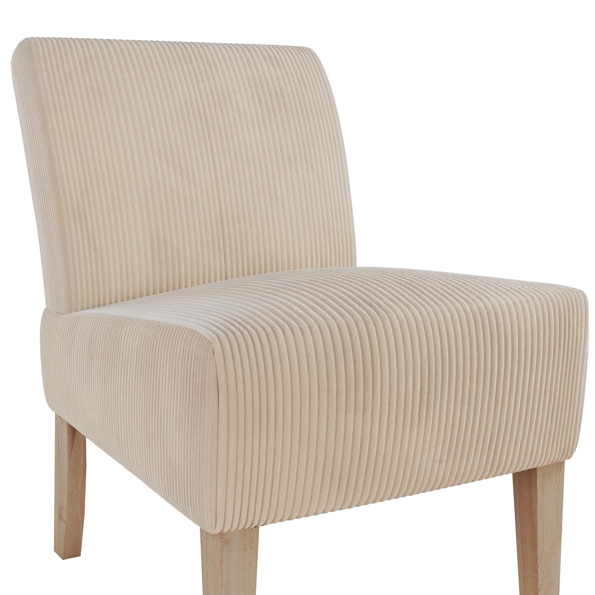 DHP Hazen Accent Chair - Ivory - 1-Seater