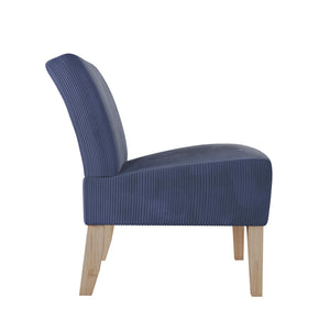 DHP Hazen Accent Chair - Navy - 1-Seater