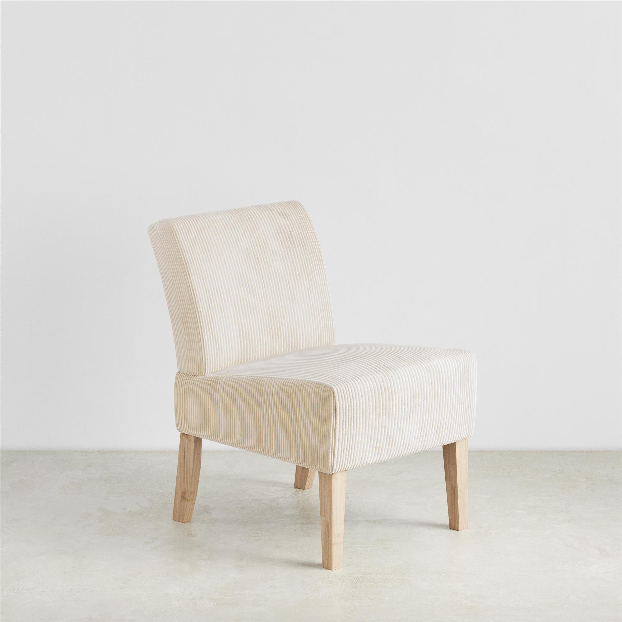 DHP Hazen Accent Chair - Ivory - 1-Seater