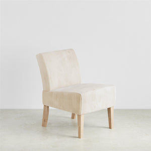 DHP Hazen Accent Chair - Ivory - 1-Seater