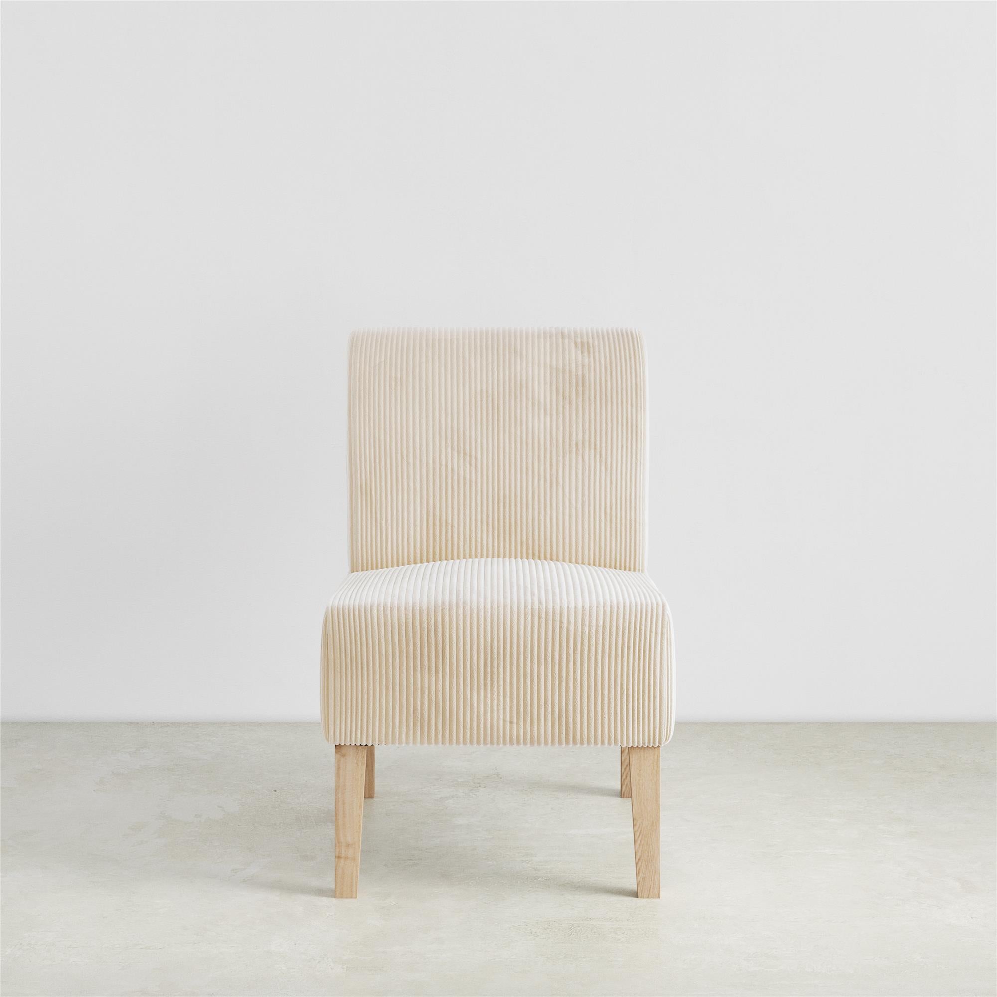 DHP Hazen Accent Chair - Ivory - 1-Seater