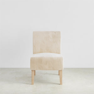 DHP Hazen Accent Chair - Ivory - 1-Seater