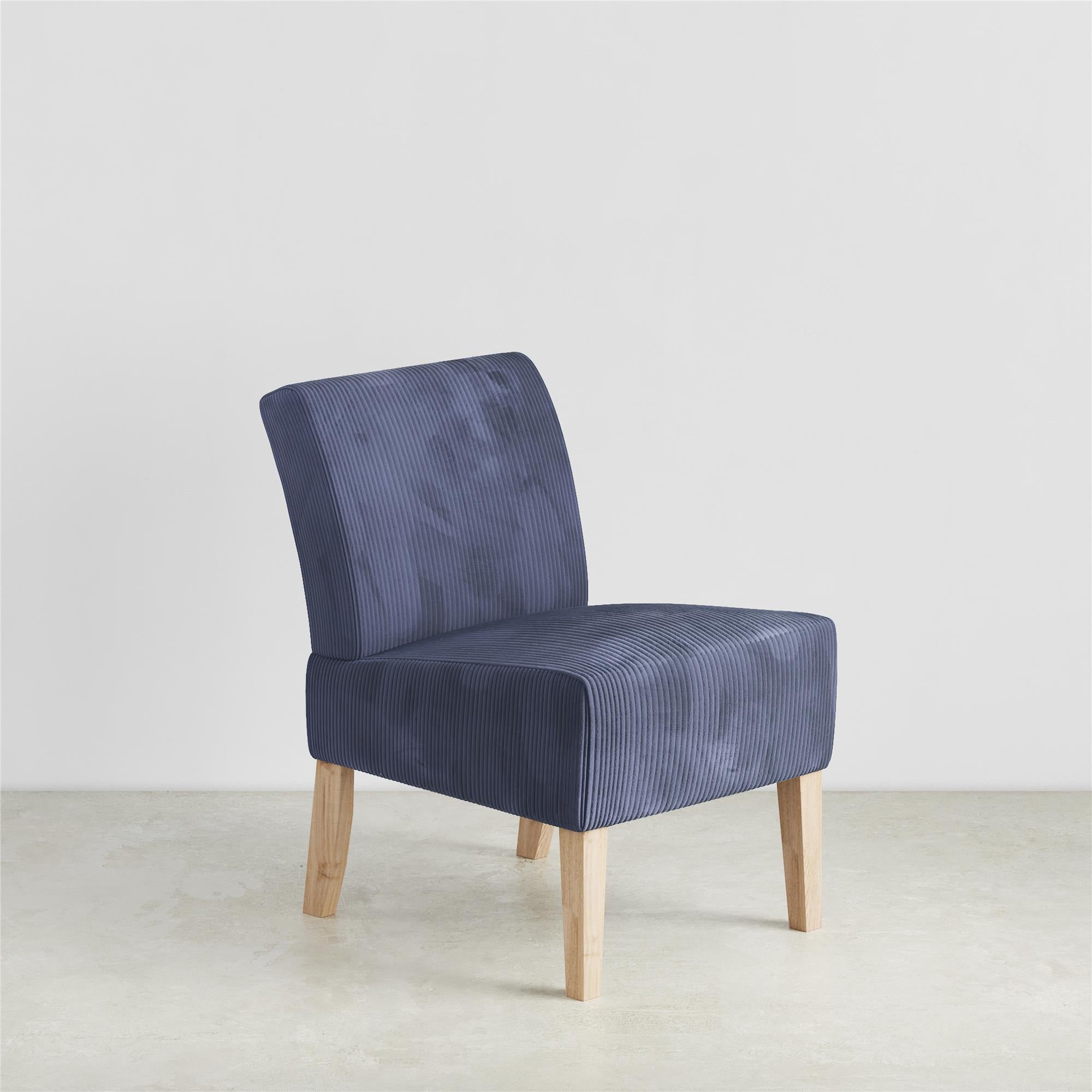 DHP Hazen Accent Chair - Navy - 1-Seater