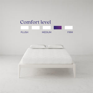 Signature Sleep 8" Queen Memory Foam Mattress - White