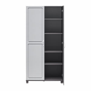 Systembuild Evolution Kendall 36" Utility Storage Cabinet Set of 2 - Gray