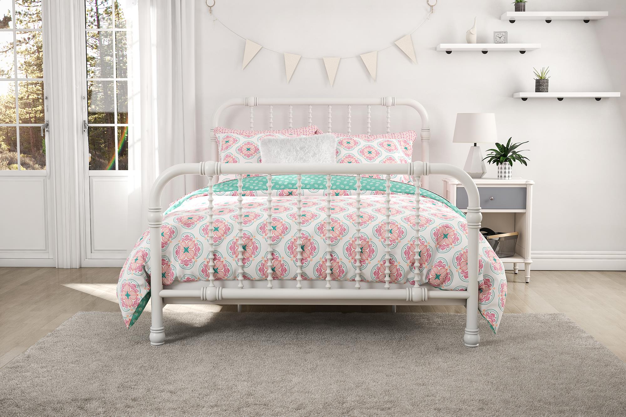 Little Seeds Cora 7 Piece Bedding Set, Full, Pink - Pink - Full