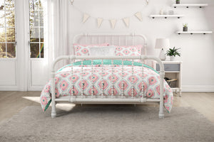 Little Seeds Cora 7 Piece Bedding Set, Full, Pink - Pink - Full