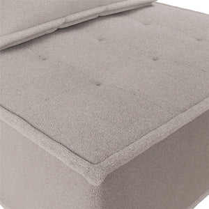 DHP Paloma Single Sofa Chair - Taupe - 1-Seater
