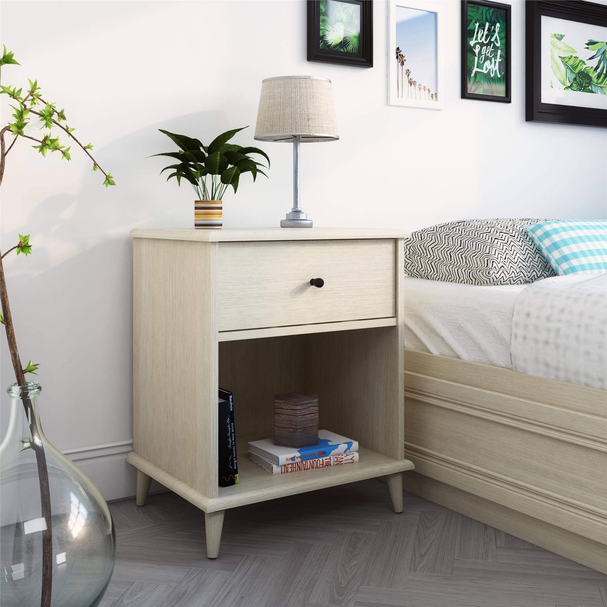 Ameriwood Home Farnsworth Nightstand - Ivory Oak