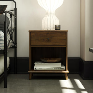 Ameriwood Home Farnsworth Nightstand - Florence Walnut