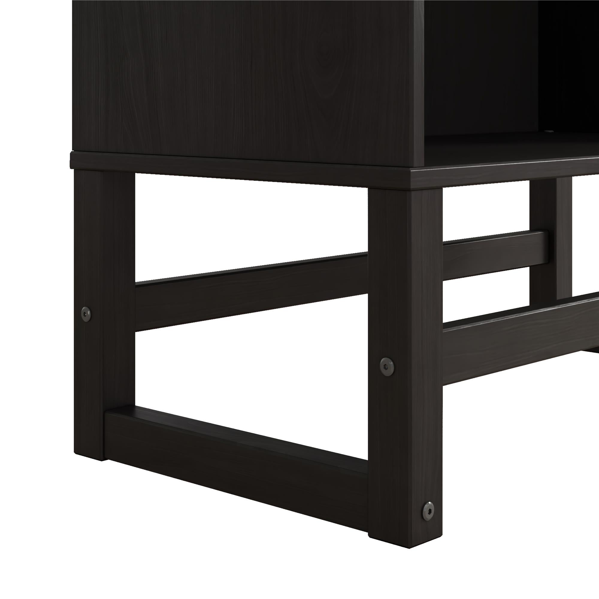 Ren Home Talo 4 Shelf Bookcase - Espresso