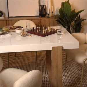 Ren Home Arvid Dining Table - White