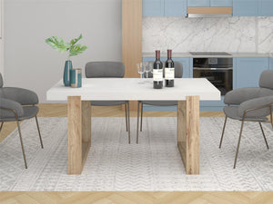 Ren Home Arvid Dining Table - White