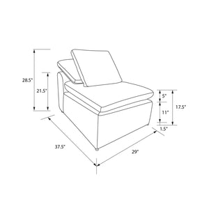 Cortney's Collection York L-Shaped Sectional Sofa Bundle - Taupe - 71” or More