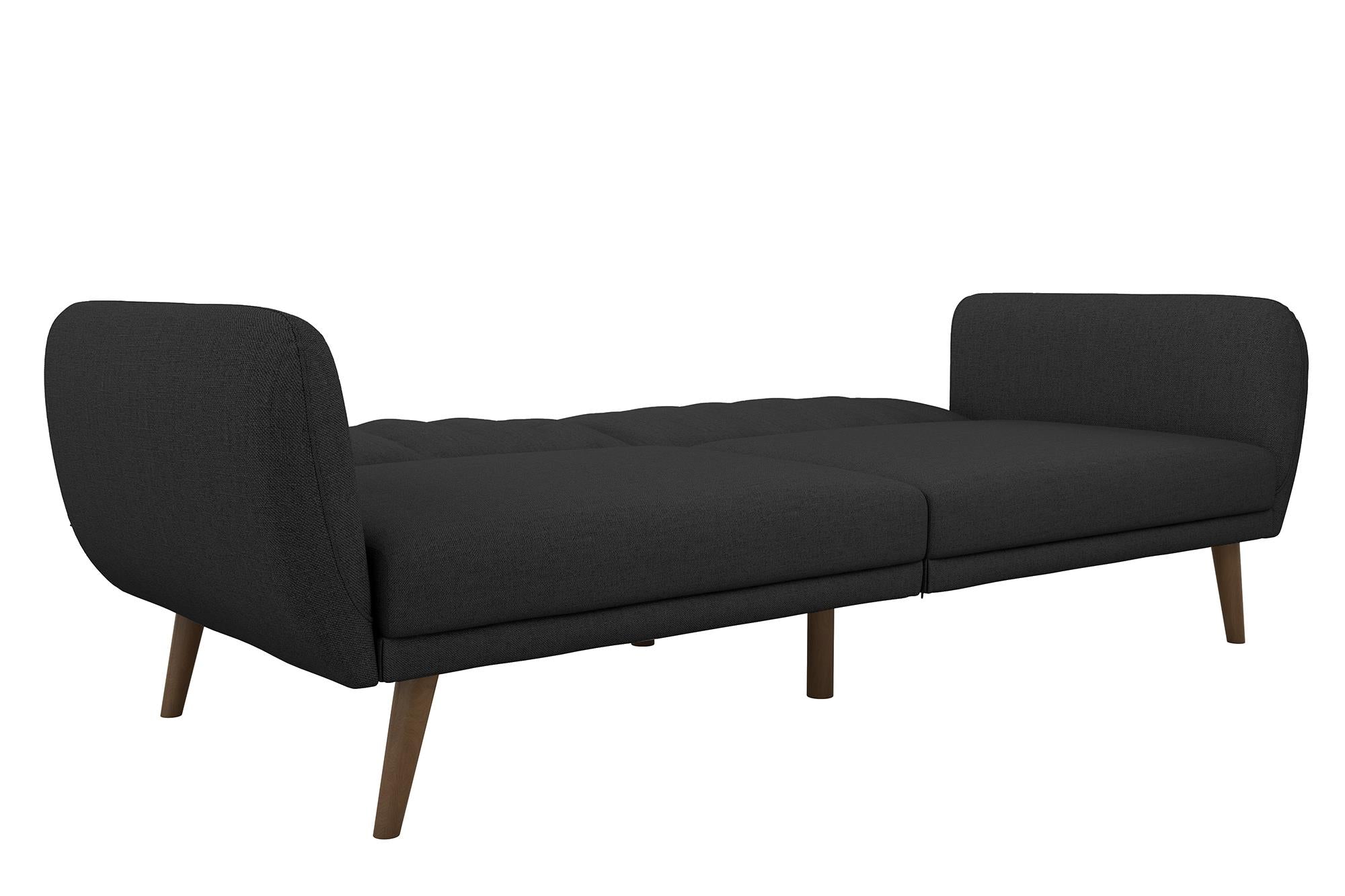 Novogratz Brittany Futon Sofa Bed - Dark Gray