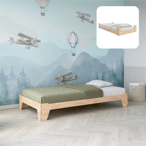 Max & Finn Maverick Kids Montessori Flip Bed - Natural - Twin