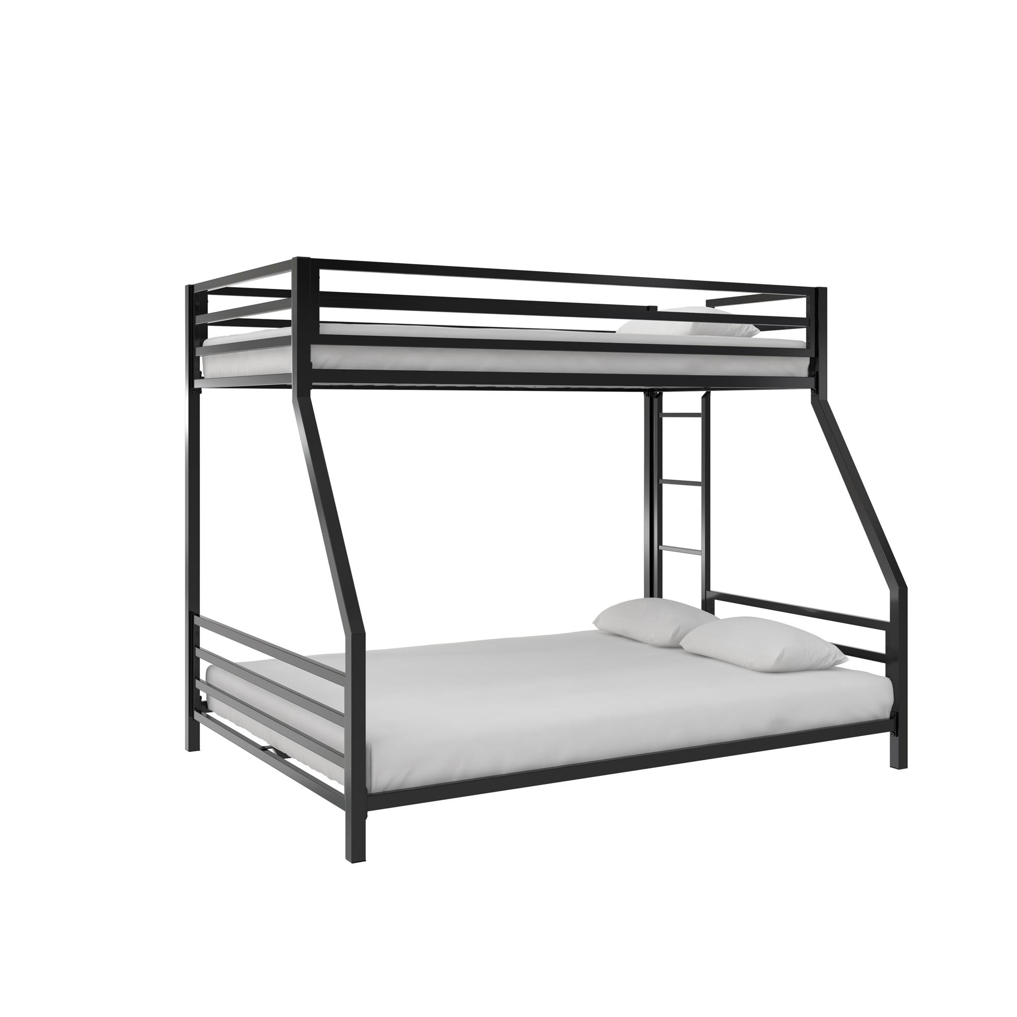 Signature Sleep Coen Metal Bunk Bed - Black - Twin-Over-Full