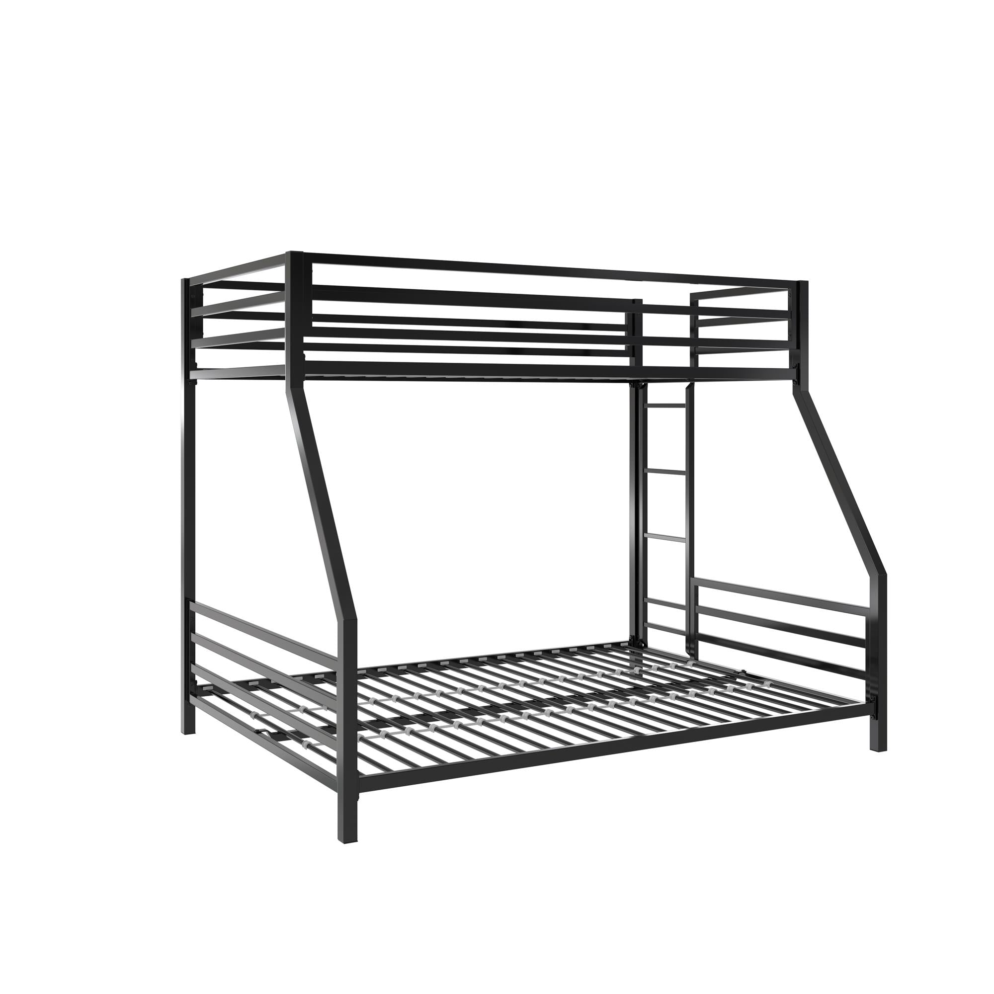Signature Sleep Coen Metal Bunk Bed - Black - Twin-Over-Full