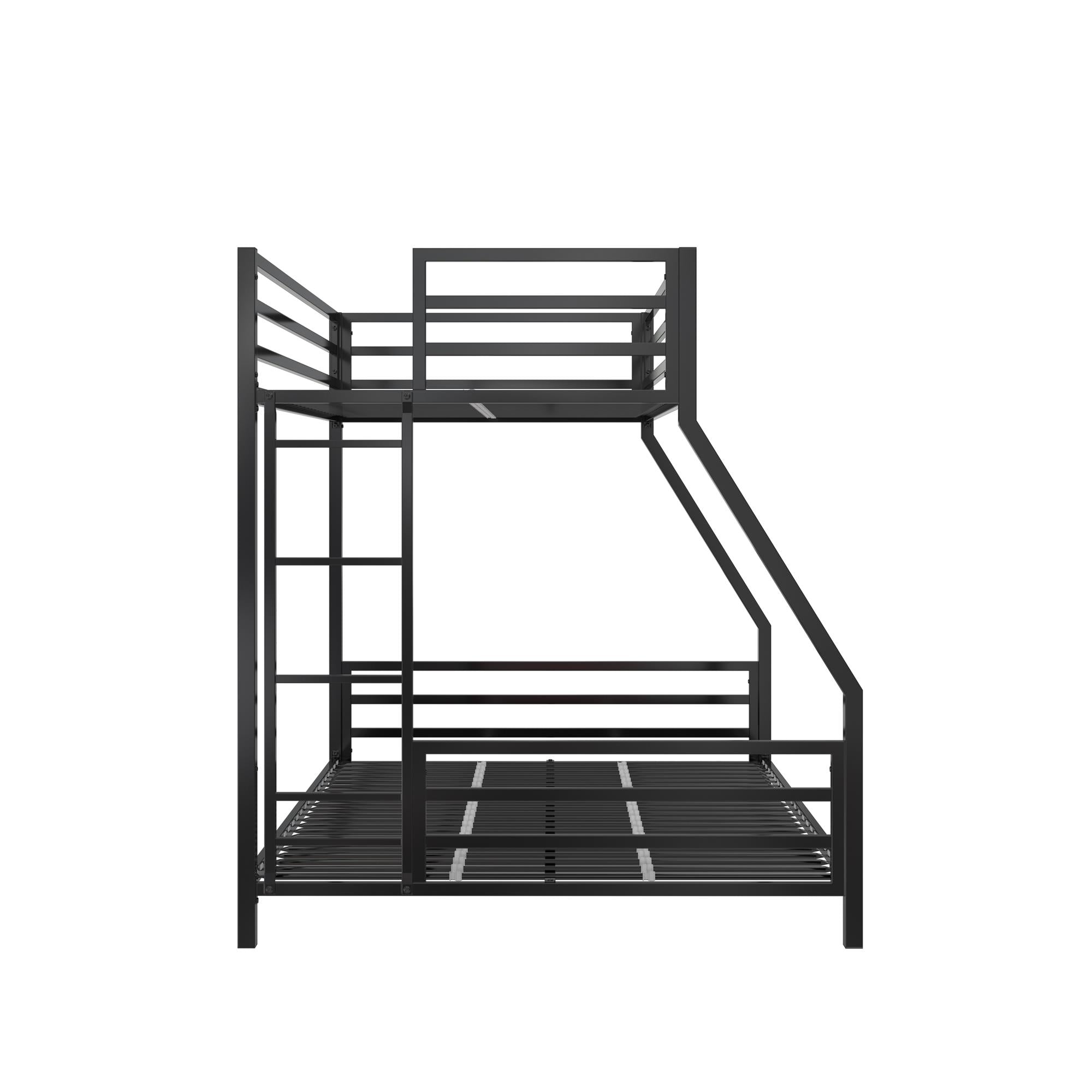 Signature Sleep Coen Metal Bunk Bed - Black - Twin-Over-Full