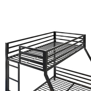 Signature Sleep Coen Metal Bunk Bed - Black - Twin-Over-Full