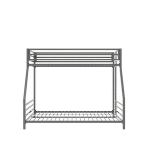 Signature Sleep Coen Metal Bunk Bed - Silver - Twin-Over-Full