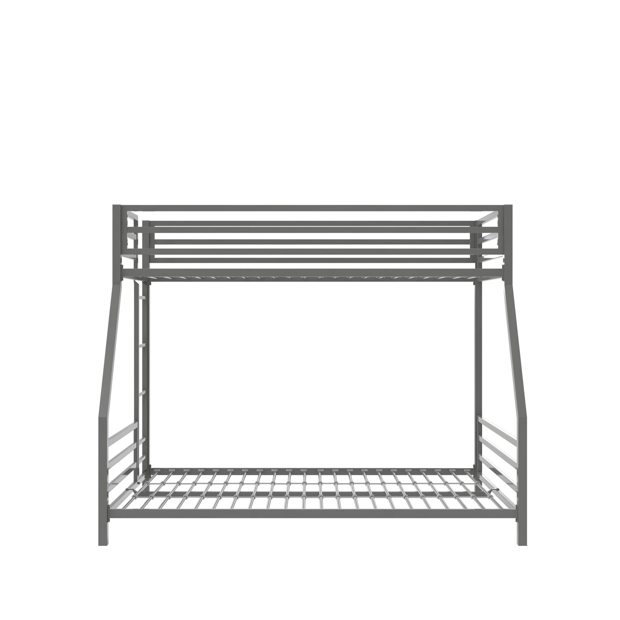 Signature Sleep Coen Metal Bunk Bed - Silver - Twin-Over-Full