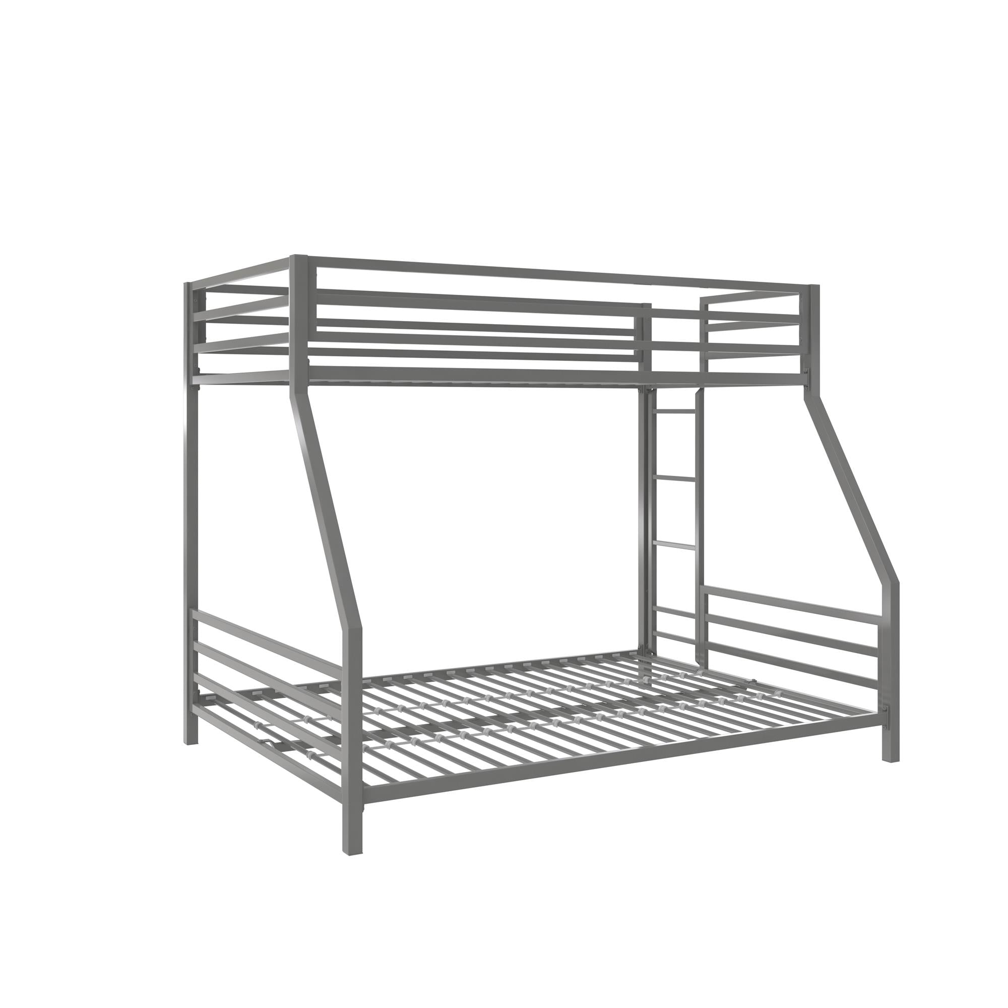 Signature Sleep Coen Metal Bunk Bed - Silver - Twin-Over-Full