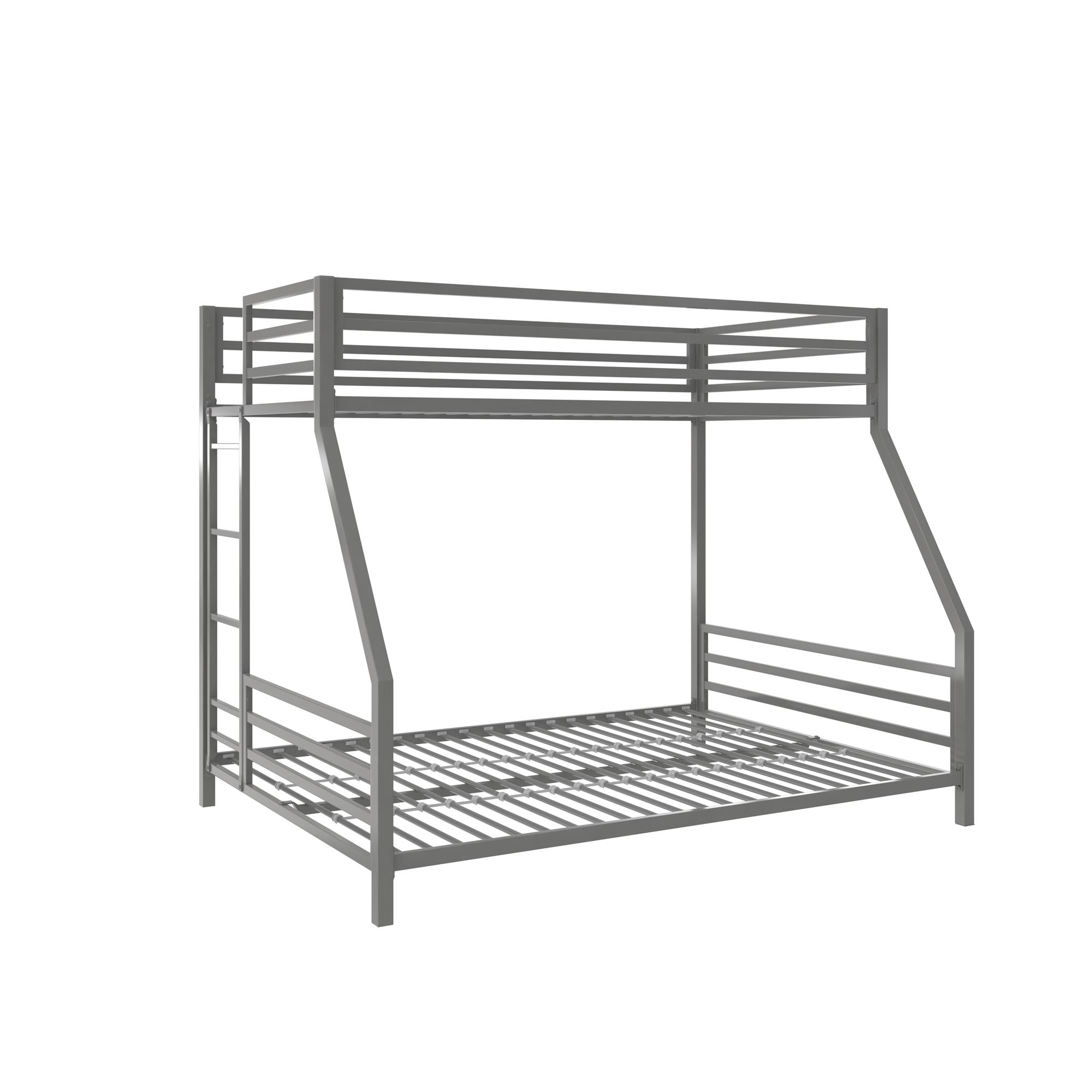 Signature Sleep Coen Metal Bunk Bed - Silver - Twin-Over-Full