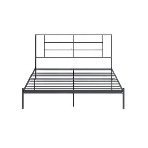 RealRooms Praxis Metal Bed - Black - King
