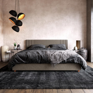 DHP Wynn Upholstered Bed Frame - Light Gray - King