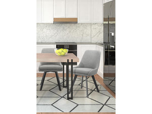 Ren Home Thora Dining Chair, Set of 2 - Gray - Set of 2