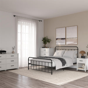 Ameriwood Home Riverside Wide 6-Drawer Dresser - White - 6 Drawer