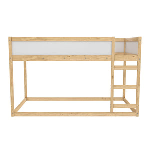 Max & Finn Saffiano Reversible 3-in-1 Kids' Bed - Natural - Twin