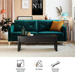 Mr. Kate Winston Lift Top Coffee Table - Black Oak