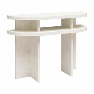 Ameriwood Home Daytona Modern Console Table - Plaster
