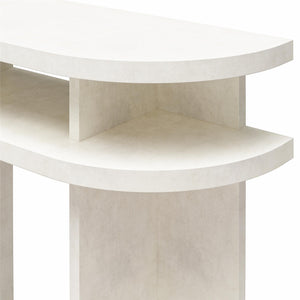 Ameriwood Home Daytona Modern Console Table - Plaster
