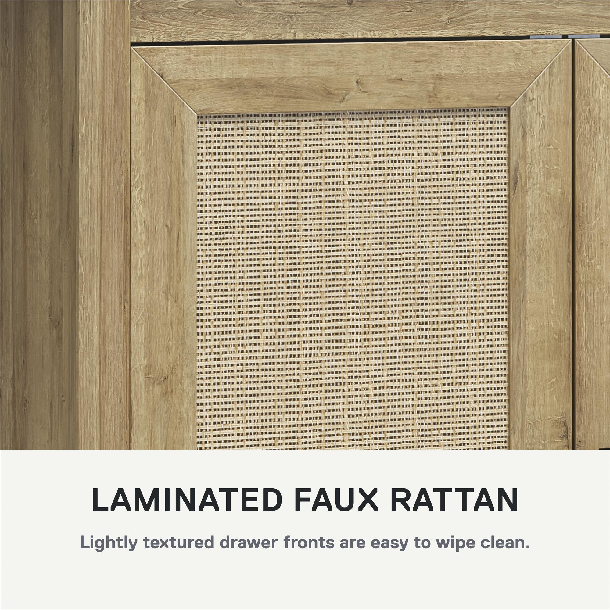 Ameriwood Home Wimberly Tall 1-Door Cabinet - Natural