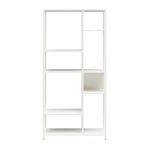 Systembuild Evolution Mission District Metal Bookcase Room Divider - White