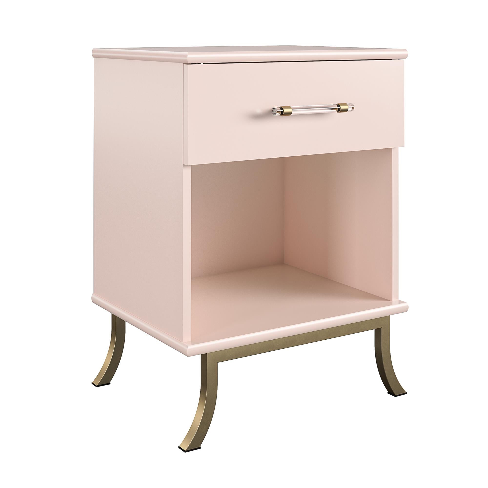 Monarch Hill Clementine Nightstand, Pale Pink - Pale Dogwood