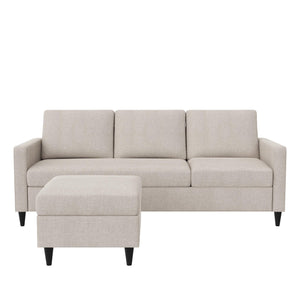DHP Cooper Sectional Sofa - Beige