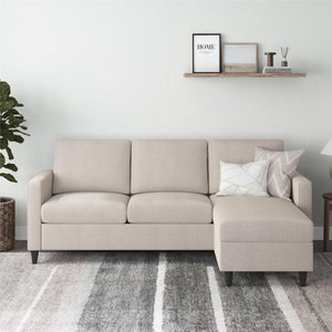 DHP Cooper Sectional Sofa - Beige