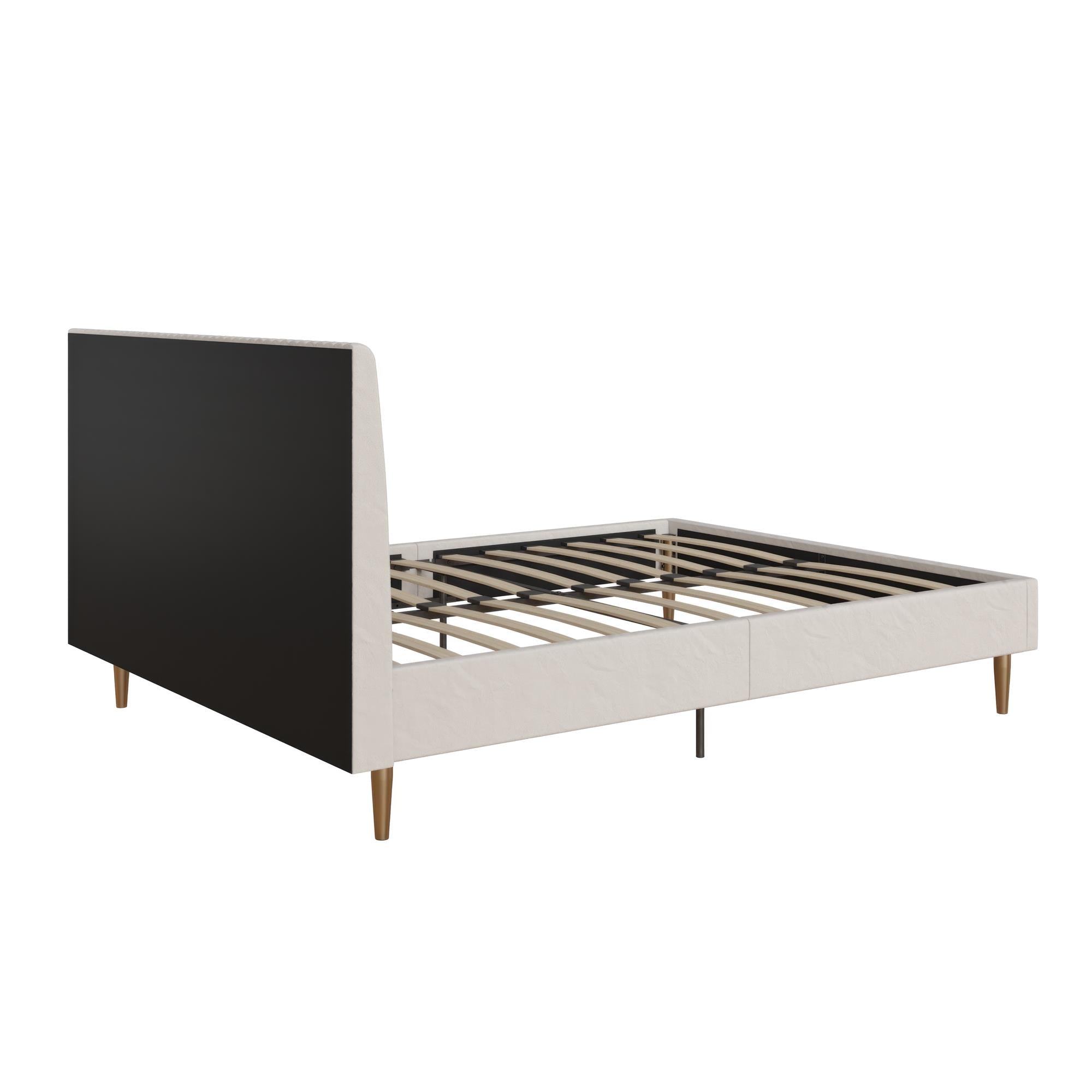 Mr. Kate Daphne Upholstered Bed - Ivory - Queen